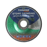 Stone Grinding Disc DPC 125mm x 6.4mm x 22.23mm ( Pack of 25 ) Toolpak 